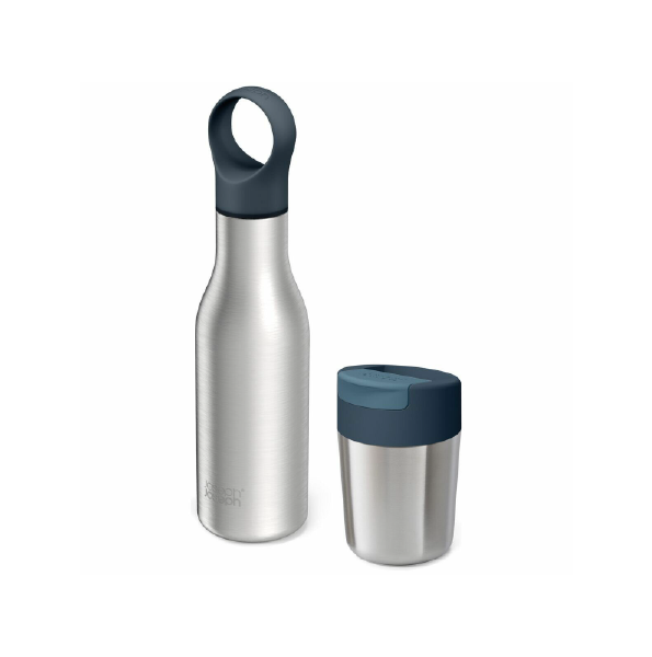 Joseph Joseph Mug & Bottle Set Steel