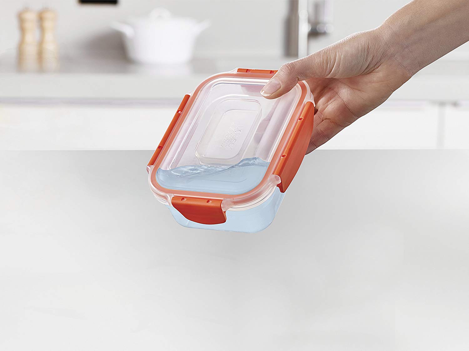 Joseph Joseph Nest Lock 3-Piece Storage Container Set (3 x 540ml) - Orange