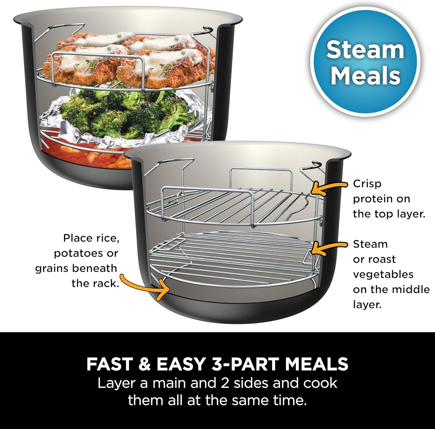 Ninja Multi-Cooker 15-in-1 SmartLid 7.5L with Digital