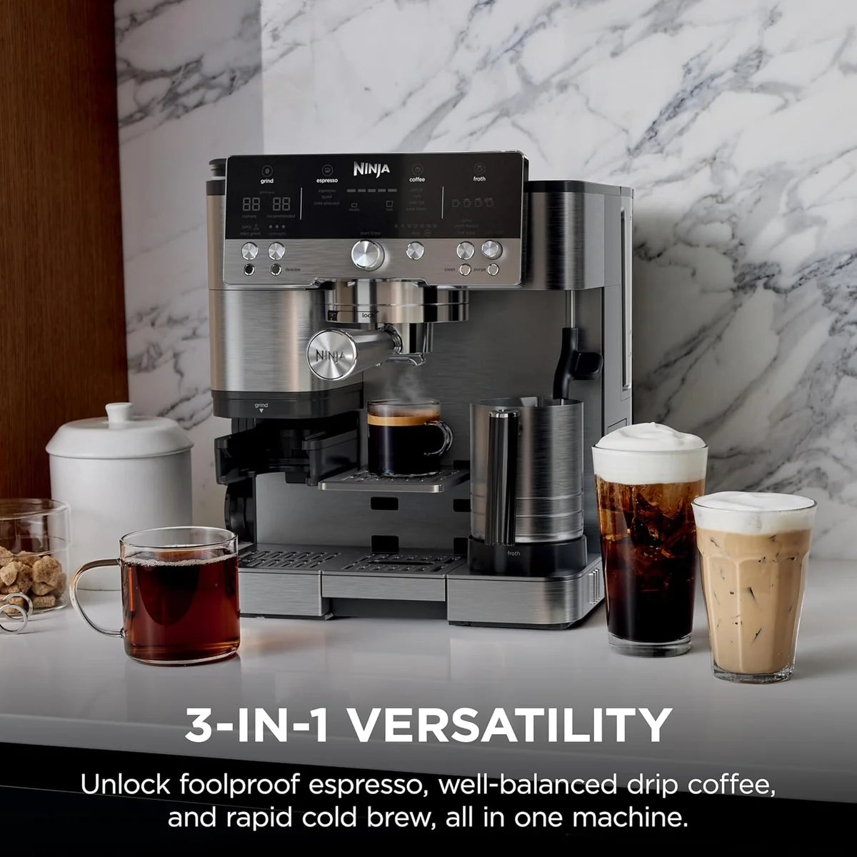 Ninja Luxe Café Premier Espresso Machine