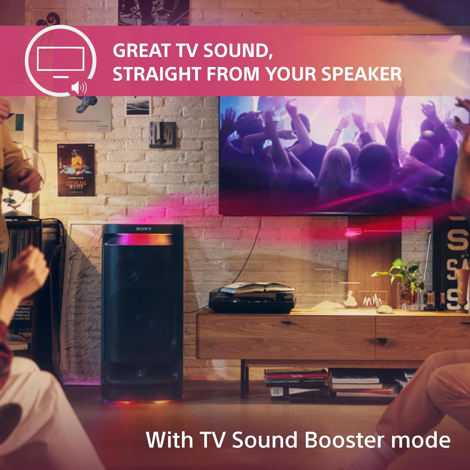 Sony SRS-XV900 High Power Wireless Speakers