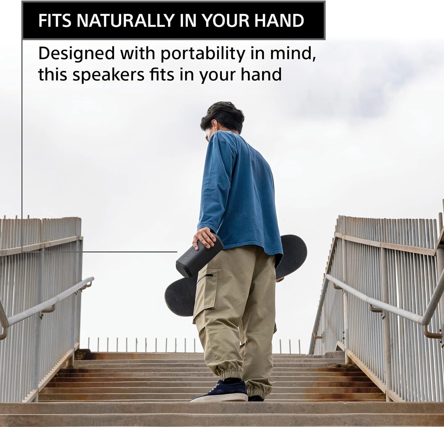 Sony XE300 X-Series Portable Wireless Speaker, Light Grey