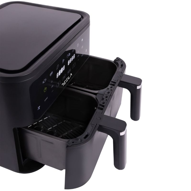 Tesla Air fryer 4.5L + 4.5L - 2400W - AF900BSD