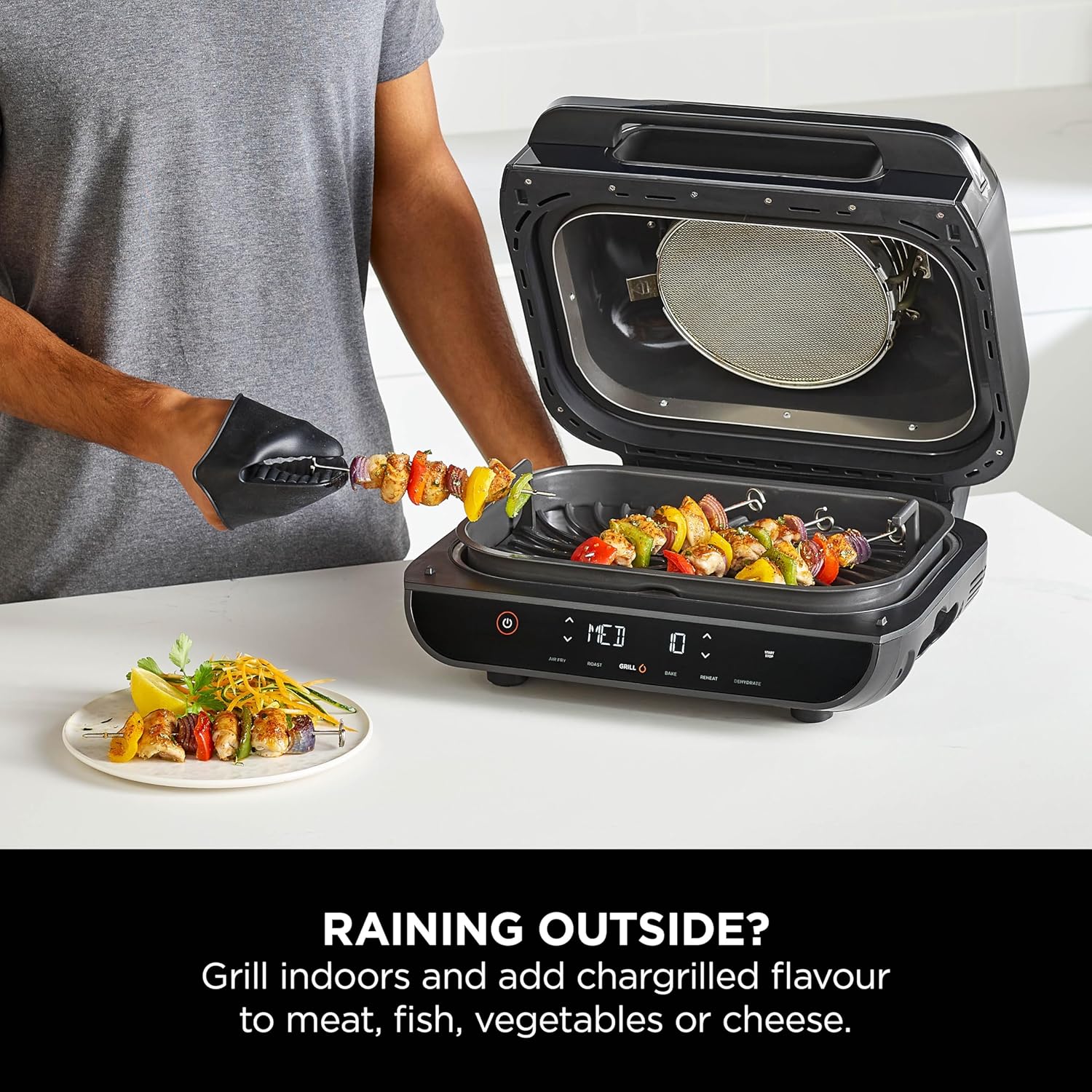 Ninja Foodi Smart XL Grill & Air Fryer 1760w