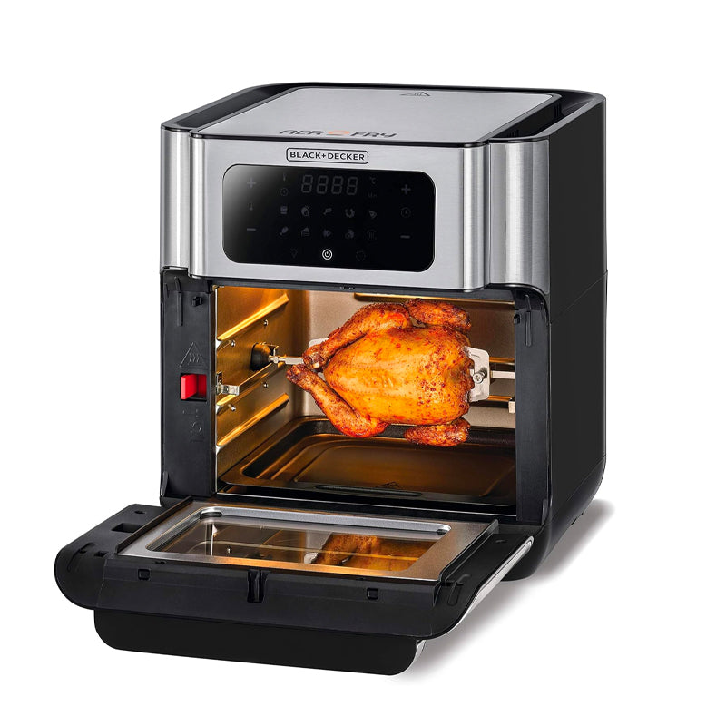 Black & Decker 12L Oven AeroFry with Accessories