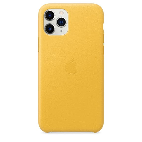 Apple iPhone 11 Pro Leather Case - Meyer Lemon