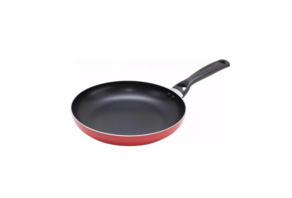 Betty Crocker Teflon Fry Pan Red/Black,20Cm Thickness 2.5Mm