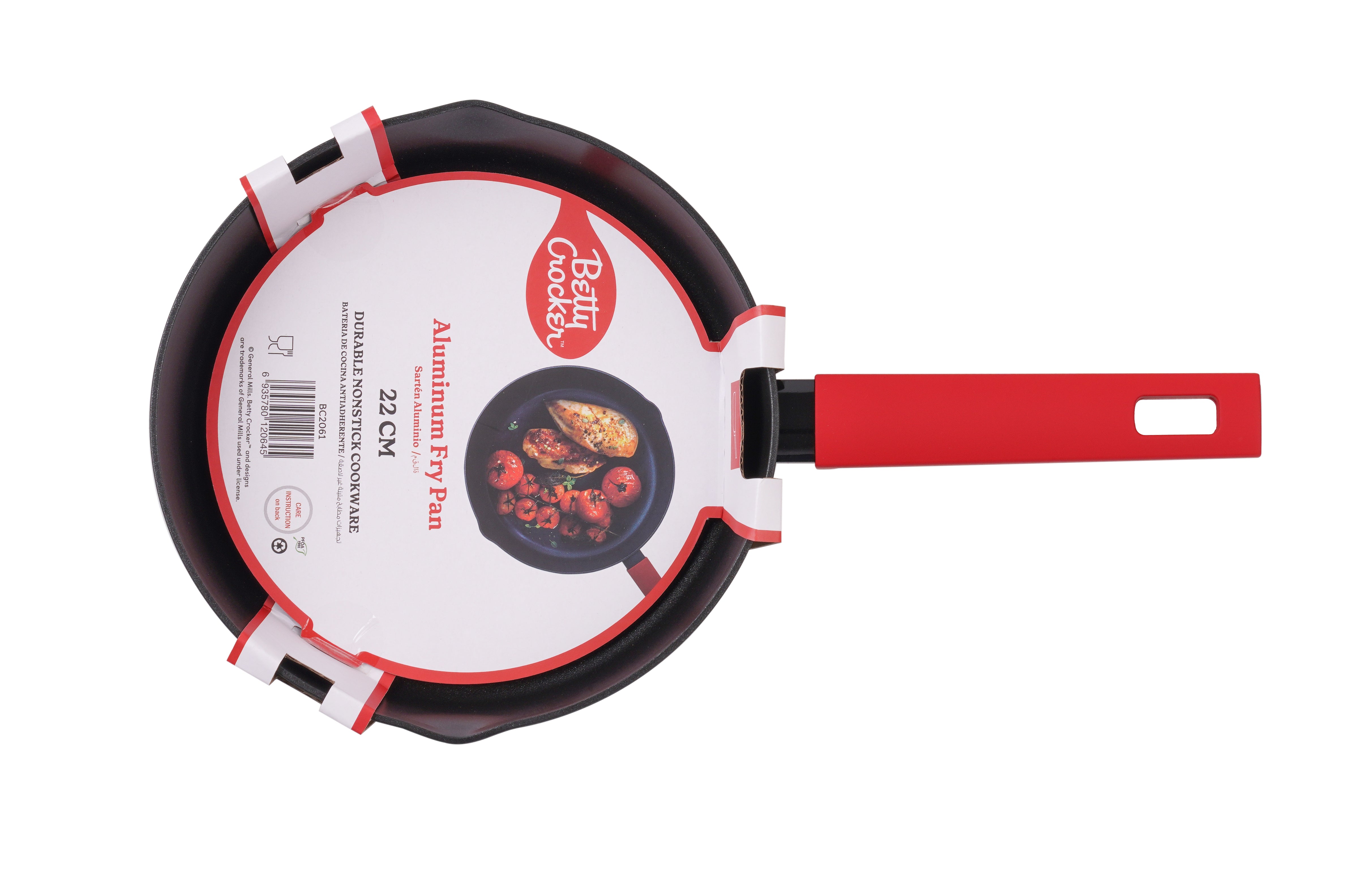Betty Crocker Non-Stick Frying Pan With Soft Touch Bakelite Handle