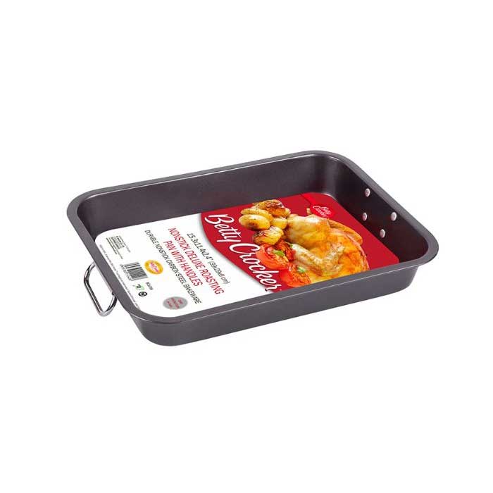 Betty Crocker Delux Roasting Pan w/handles