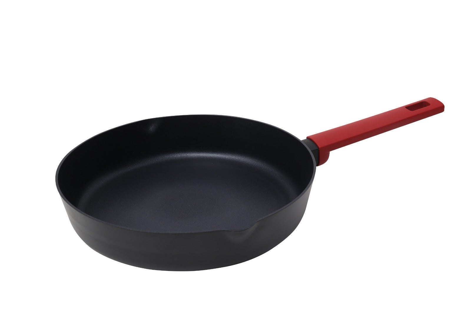 Betty Crocker Forged Aluminum Fry Pan Black/Red 26Cm Thickness 2.6Mm