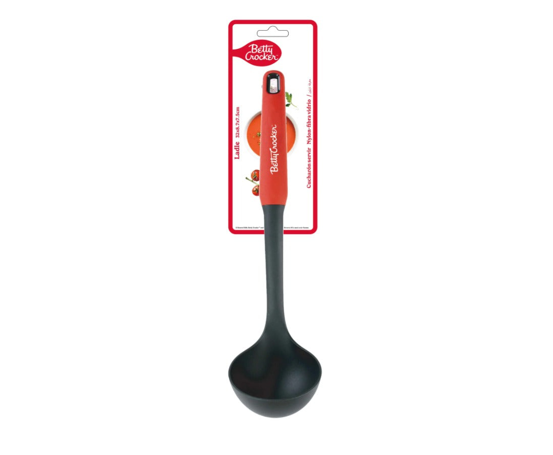 Betty Crocker Kitchen 32cm Nylon Ladle