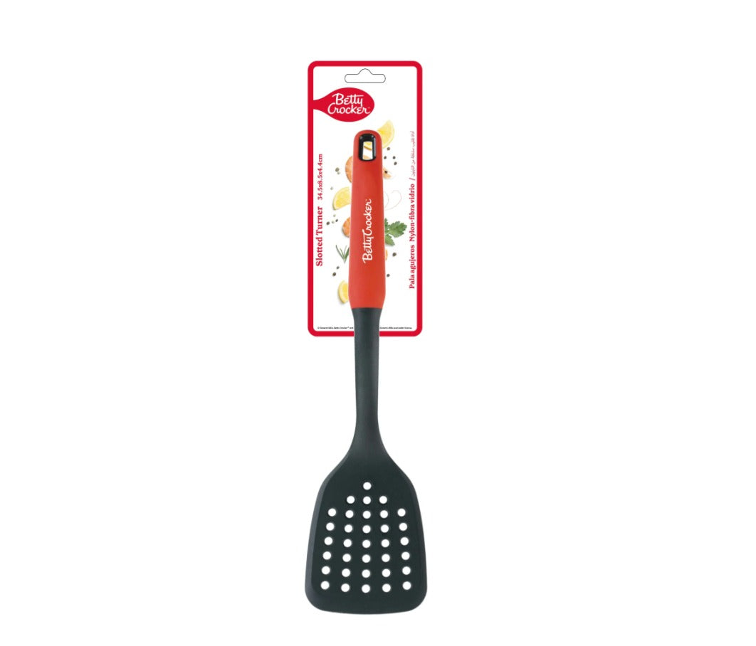 Betty Crocker Kitchen 34.5cm Nylon Slotted Turner