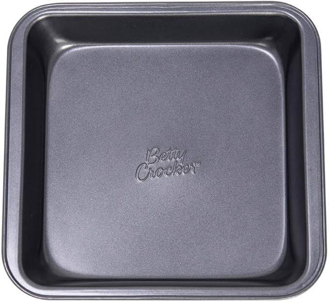 Betty Crocker Non-Stick Baking Square Baking Pan, 23.2 cm Size