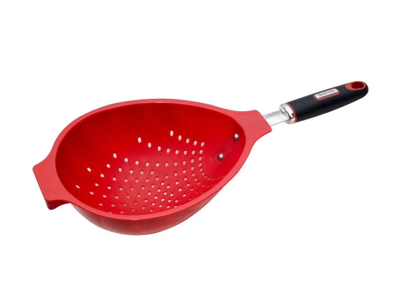 Betty Crocker Plastic Colander Red 40X18X8.5Cm