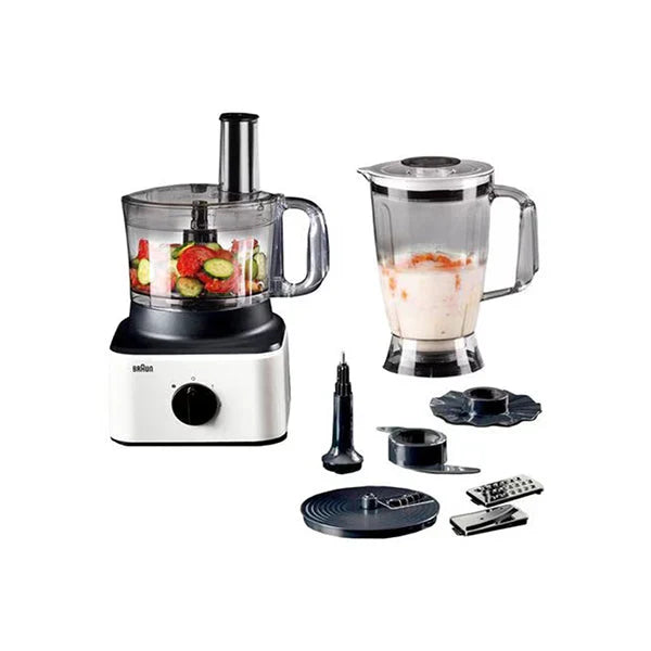 Braun FP1032 750W Food Processor white