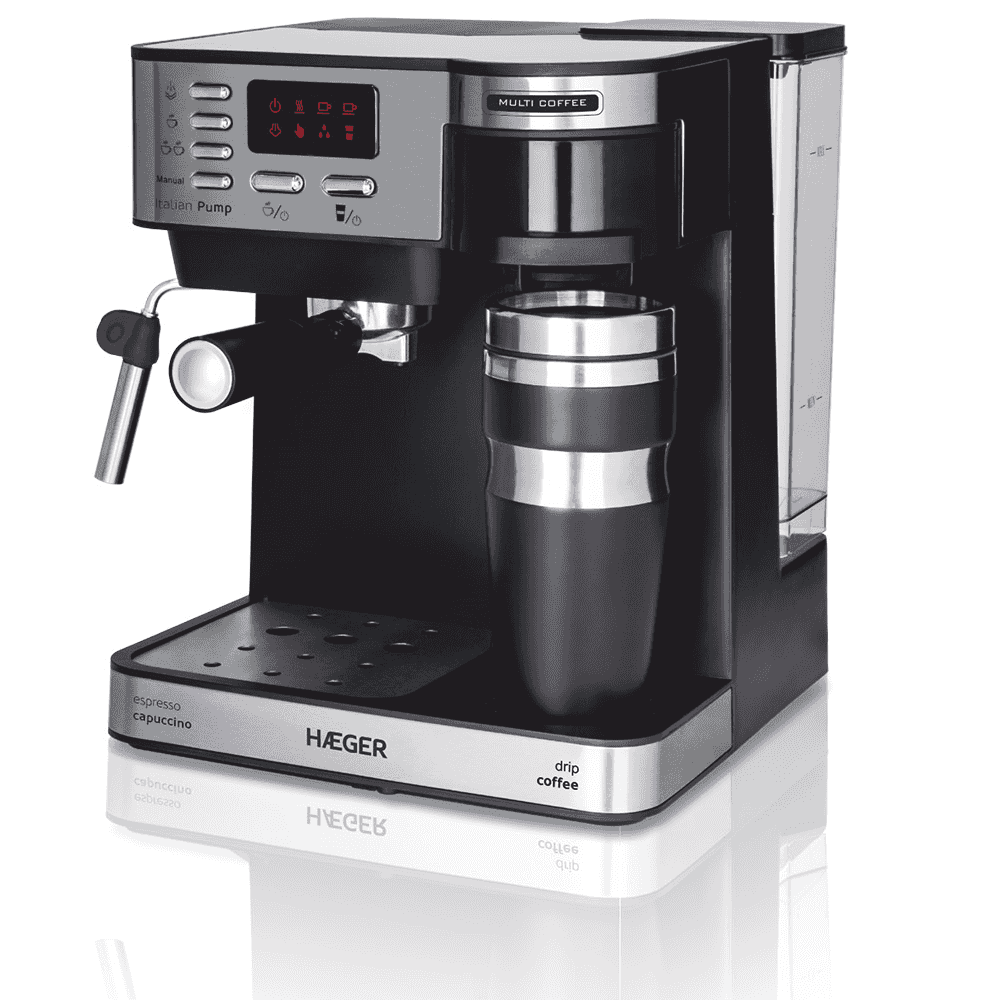 Haeger Espresso Coffee Machine and Drip Coffee
