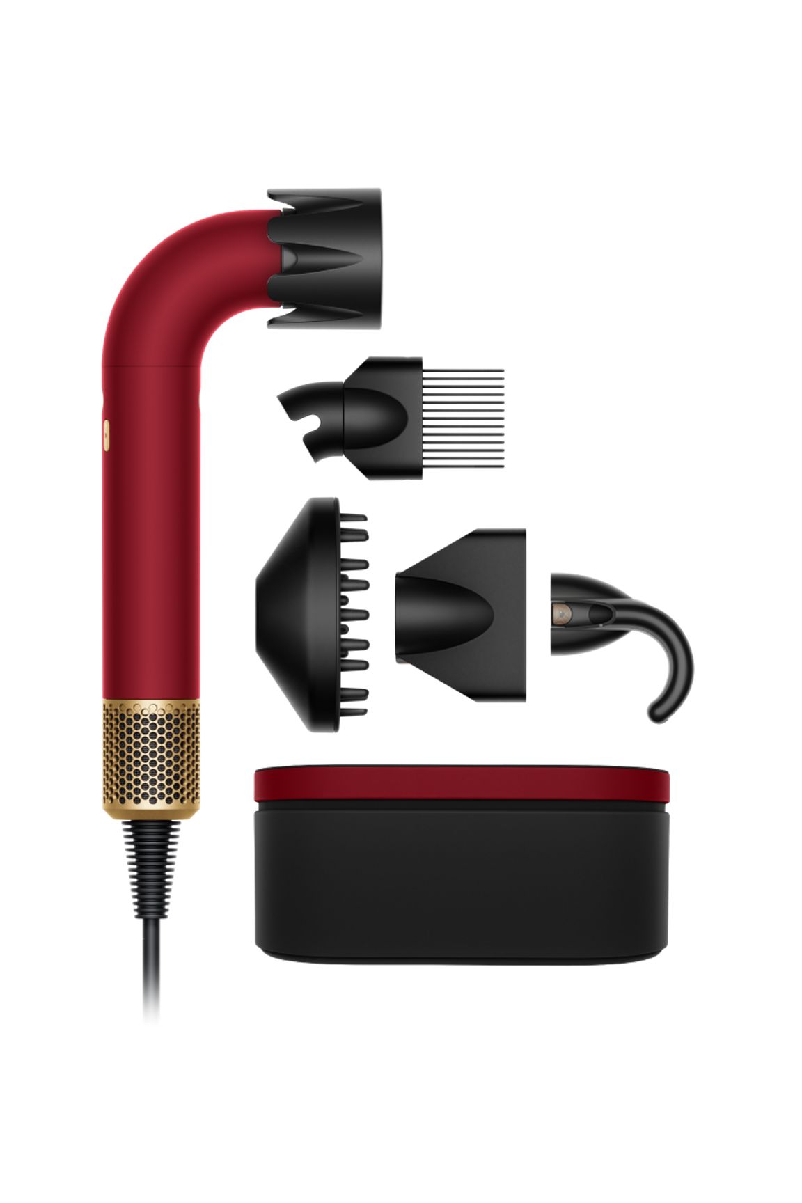 Dyson Supersonic R Lightweight Dryer Curly To Coily Red Velvet