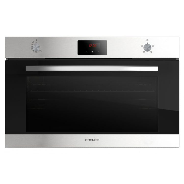 France Built in oven 90 cm GAS/ELECTRIC Stainless + Convection FGG90 X FAN