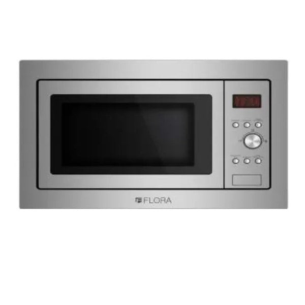 Flora BUILT IN MICROWAVE 34L SILVER FLBMW6-AC34B-X