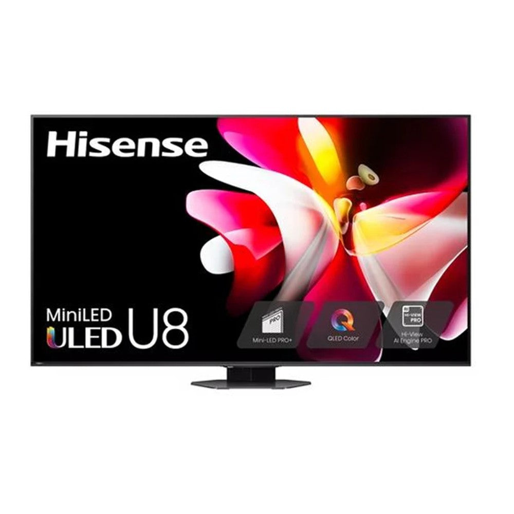 Hisense 85-Inch Class U8 Series Mini-LED ULED 4K Google TV, 85U8N