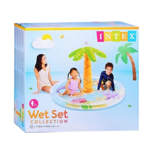 Intex inflatable kiddie Pool Palm Tree – 173 x 104 Cm