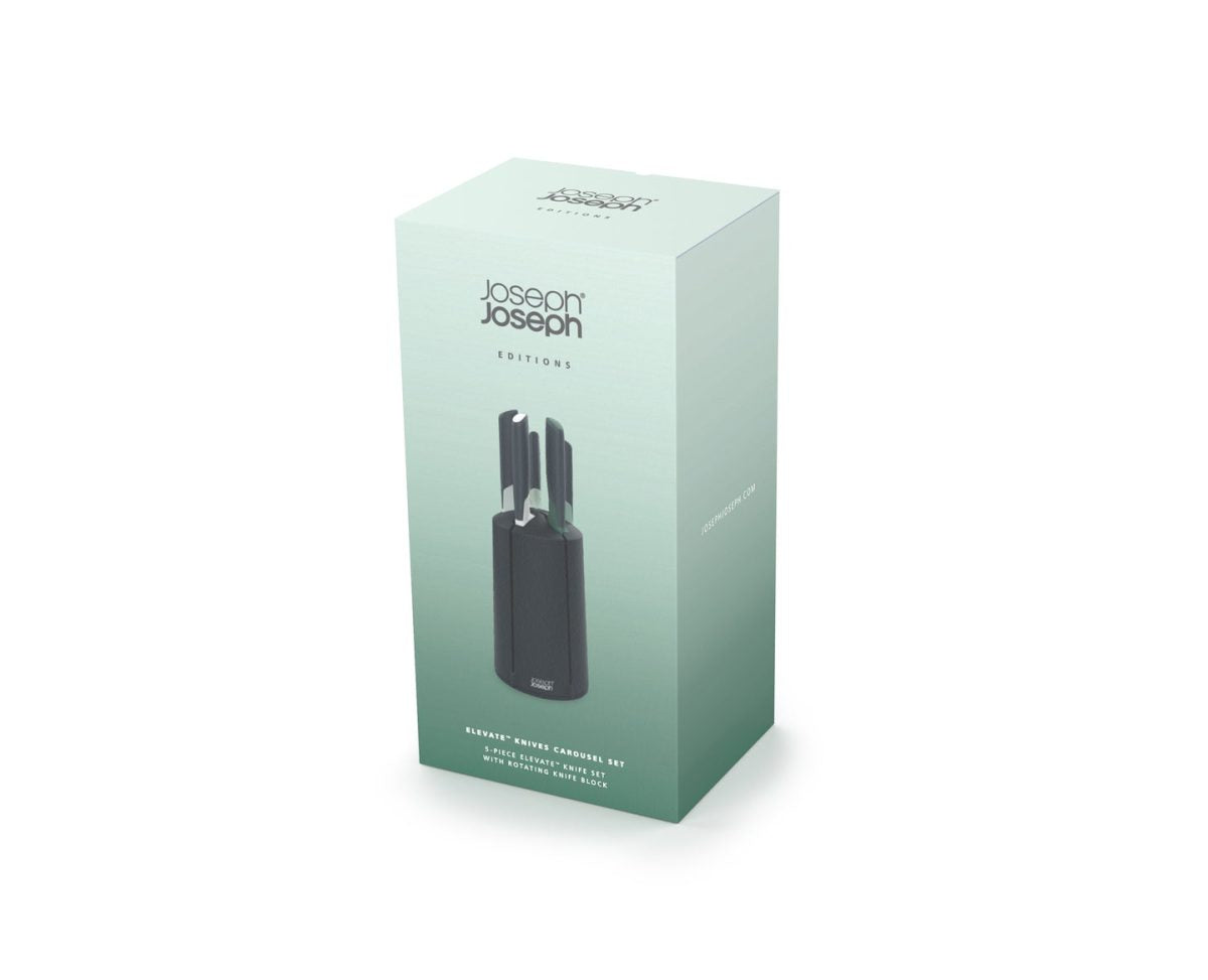 Joseph Joseph Elevate Carousel 5-piece Knives Set - Sage