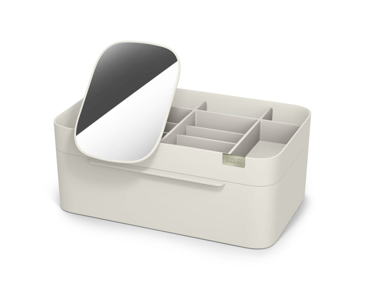 Joseph Joseph Viva Large Cosmetic Organiser with Removable Mirror