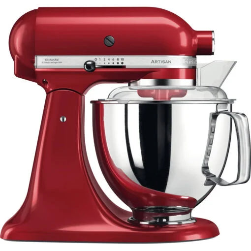 KitchenAid 5KSM175PSEVB Mixer Tilt-Head 4.8l Artisan Empire Red + 3 L Bowl + Flex edge Beater
