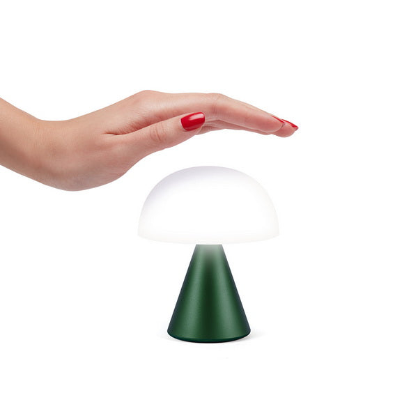 Lexon - Mina M Medium portable LED Lamp - Dark Green