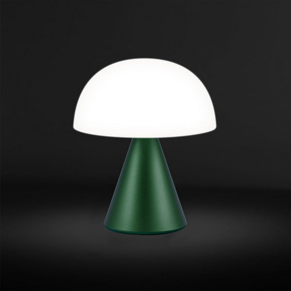 Lexon - Mina M Medium portable LED Lamp - Dark Green