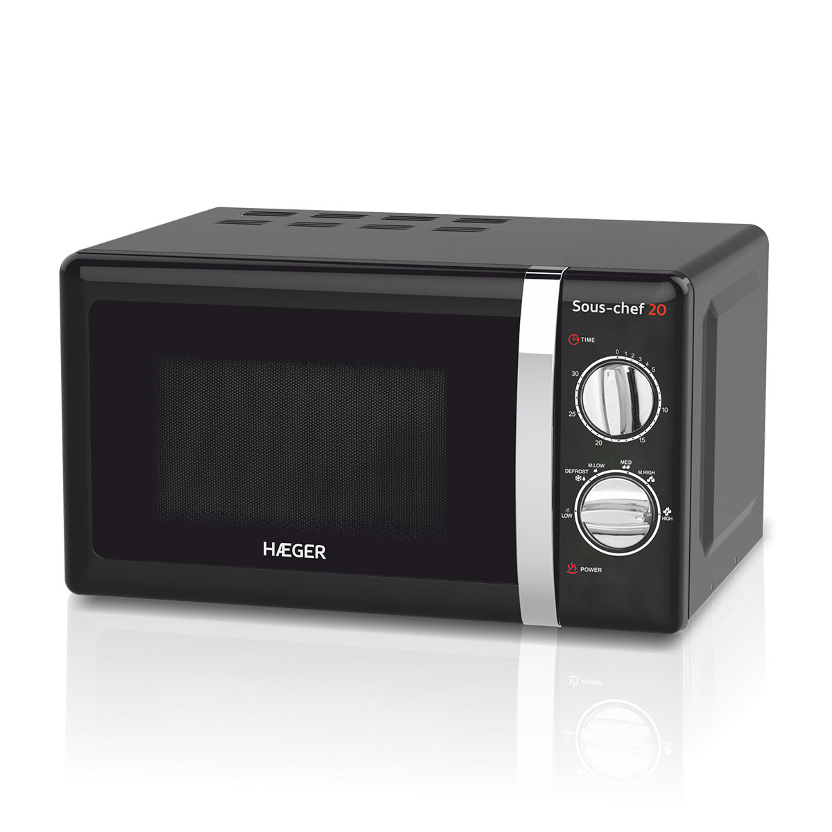 Haeger Microwave Sous-chef 20 (Black)