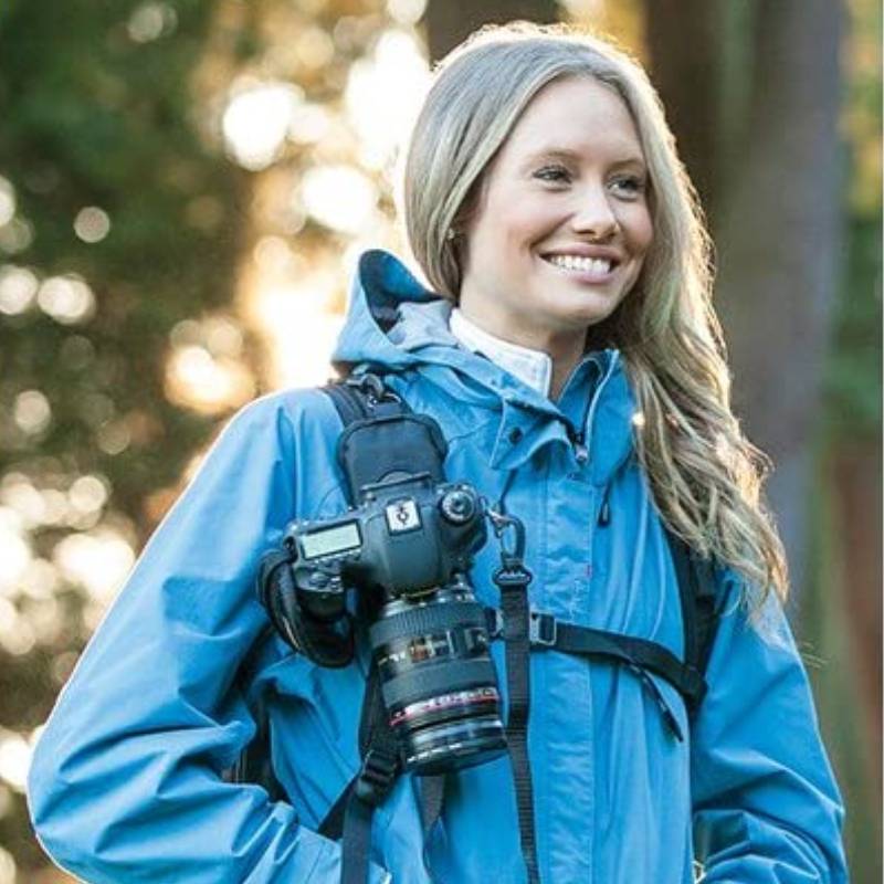 Cotton Carrier - Strapshot EV1 for Full-Sized DSLR & Compact Cameras (Black)