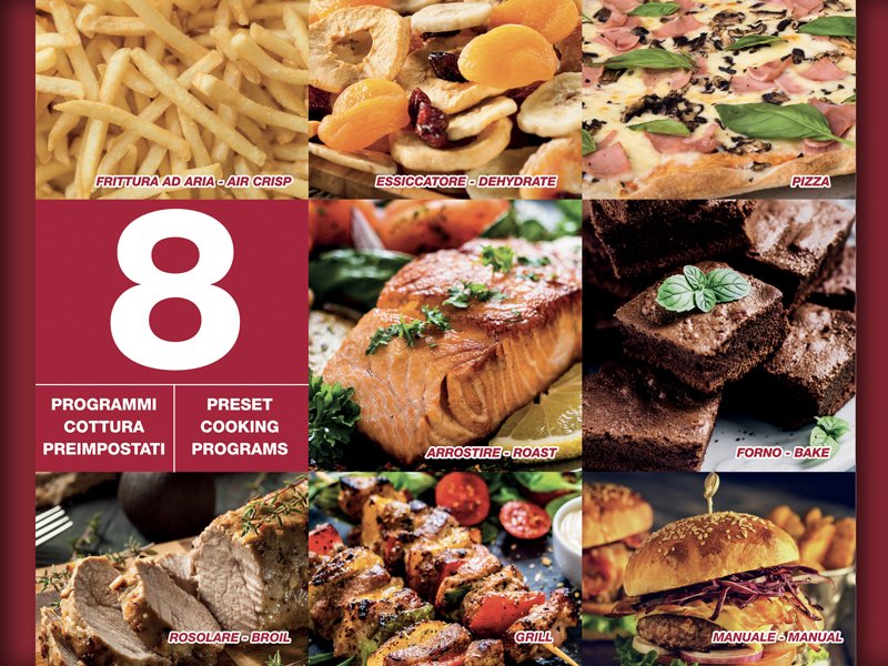 Beper Airfryer/Multicooker 1700W Black, P101FRI080