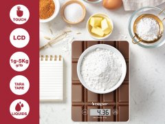 Beper Digital Kitchen Scale Chocolate Fantasy