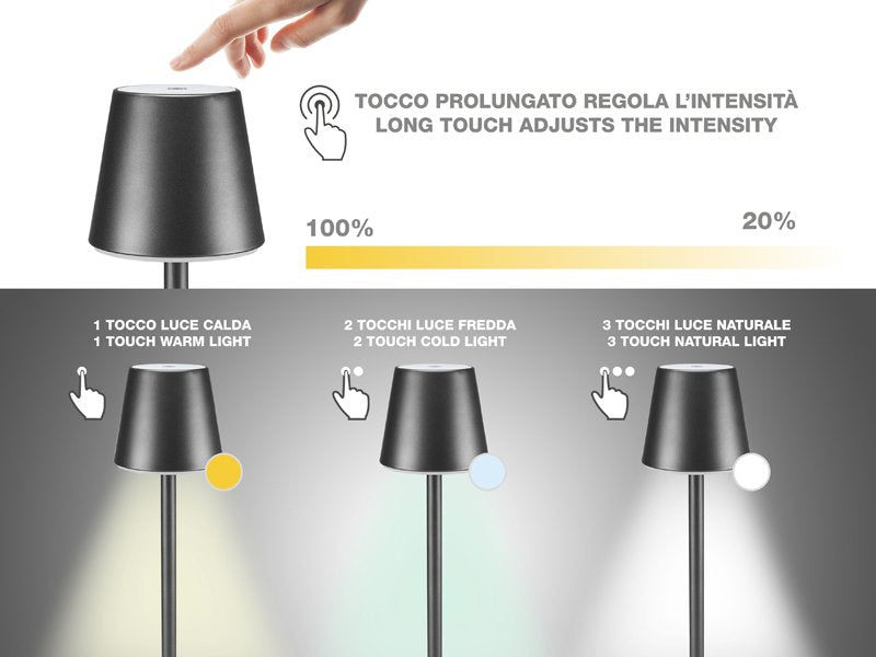 Beper, Rechargeable table lamp