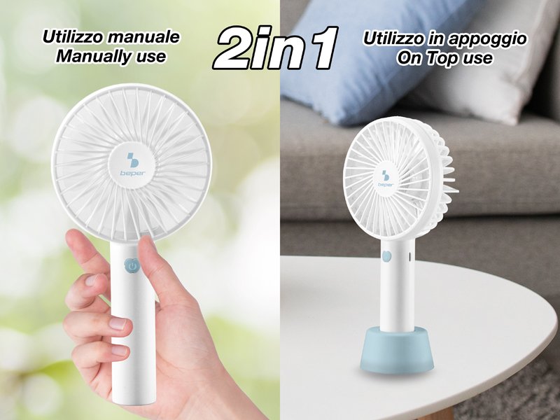Beper Rechargeable Mini Fan