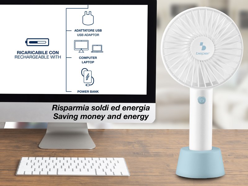 Beper Rechargeable Mini Fan