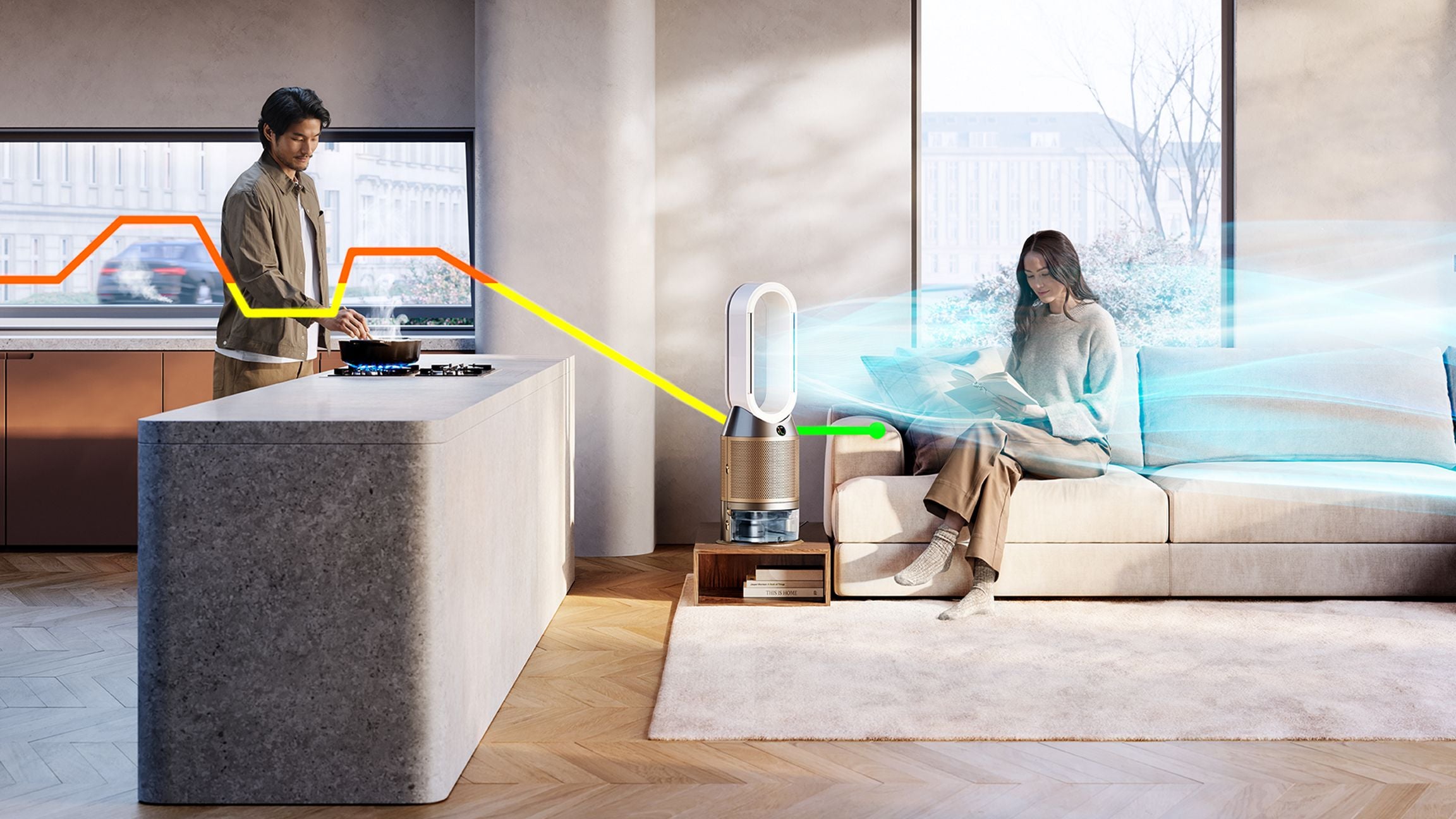 Dyson Purifier Humidify+Cool PH2 De-NOx (PH05)