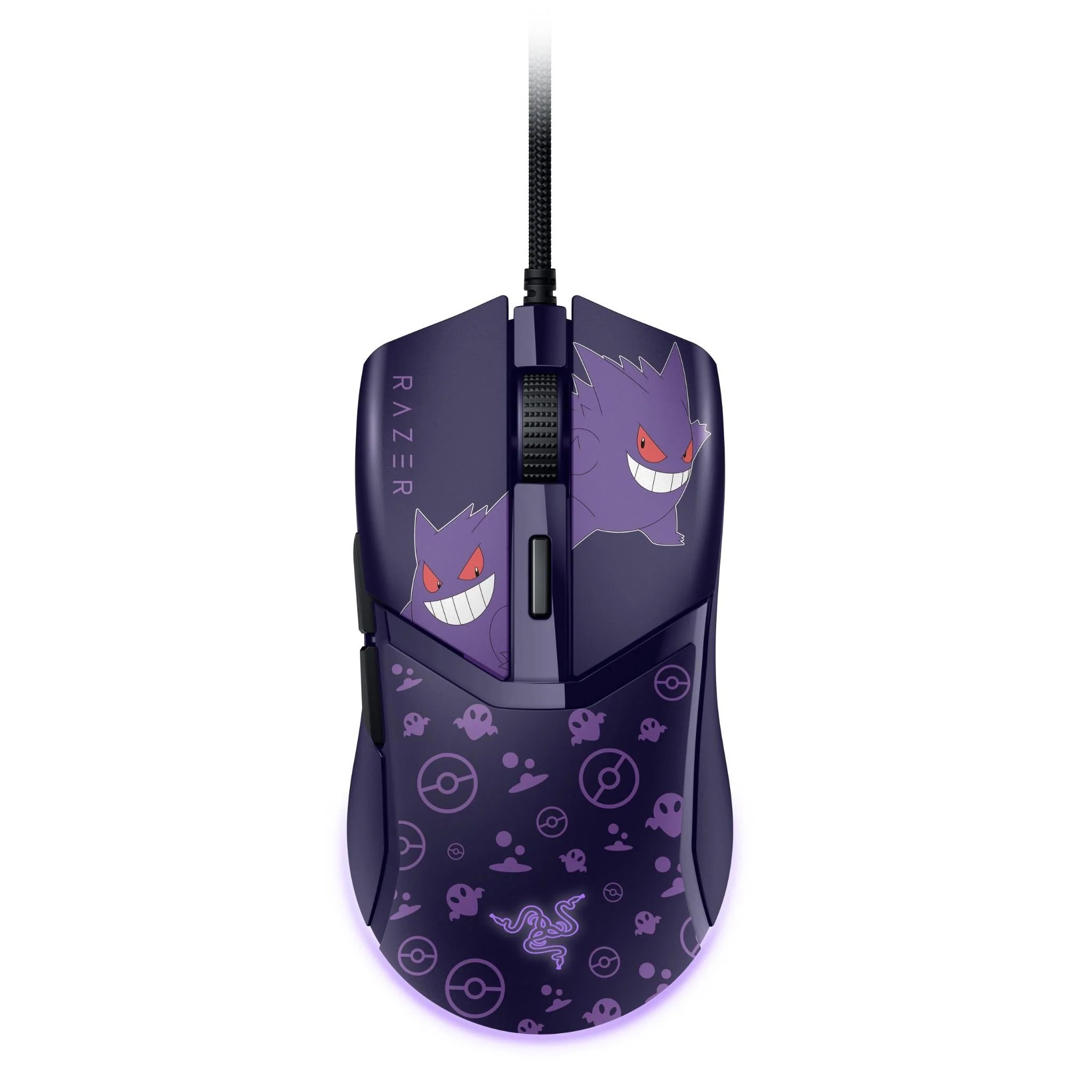Razer Cobra Pokémon Gengar Edition Customizable Wired Gaming Mouse