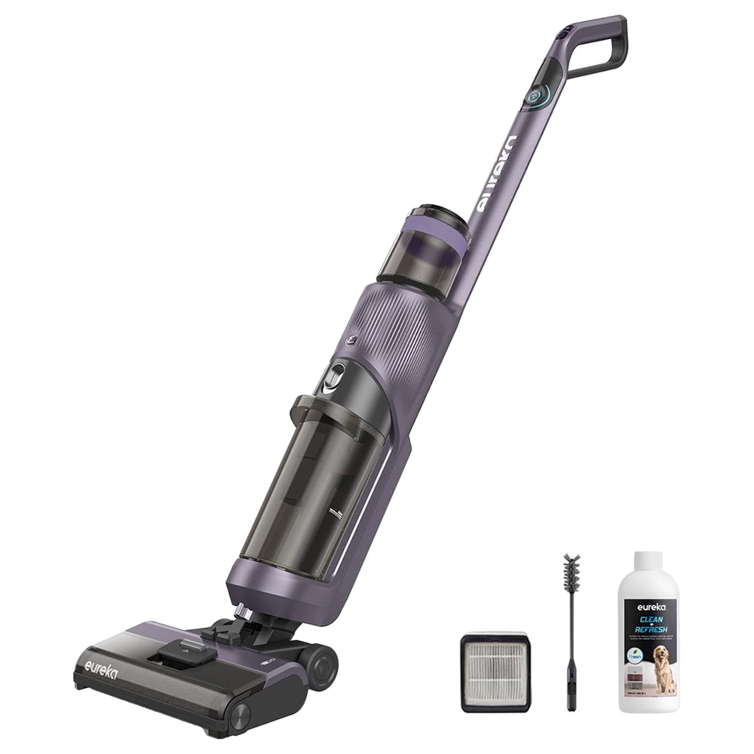 Eureka Cordless Wet & Dry Vacuum Clenaer Black/Purple NEW500