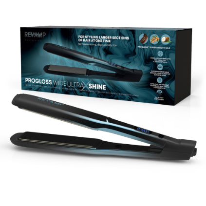 Revamp Progloss Wide Ultra X Shine Ceramic Hair Straightener, ST-2000