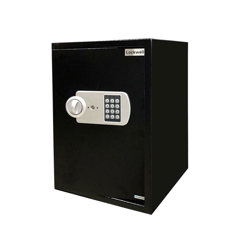 LOCKWELL ELECTRONIC SAFE, DIGITAL LOCK WITH 3 LED INDICATORS, BLACKCOLORS, 50EL