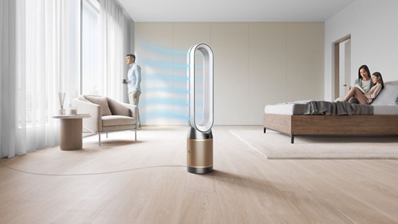 Dyson Purifier Cool Formaldehyde™ TP09 Pro purifying fan (Nickel/Gold)
