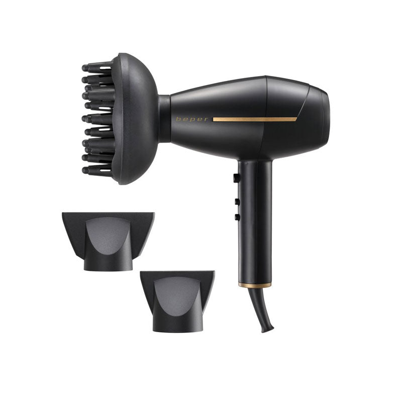 Beper Professional AC motor hair dryer with compact and modern design