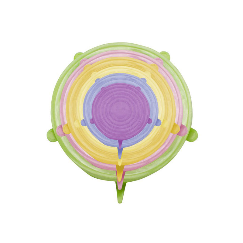 Beper Lid Set 12Pcs Silicone