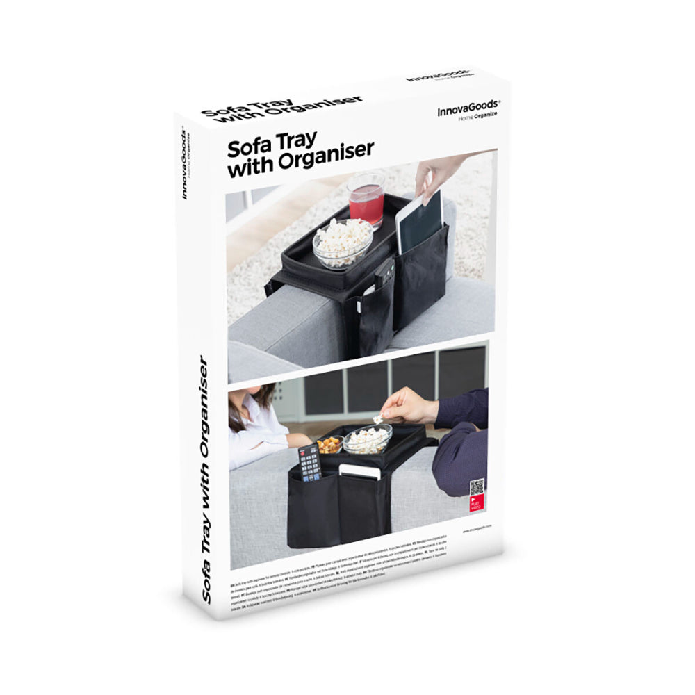 InnovaGoods Sofa Tray With Organiser For Remote Controls, V0101223