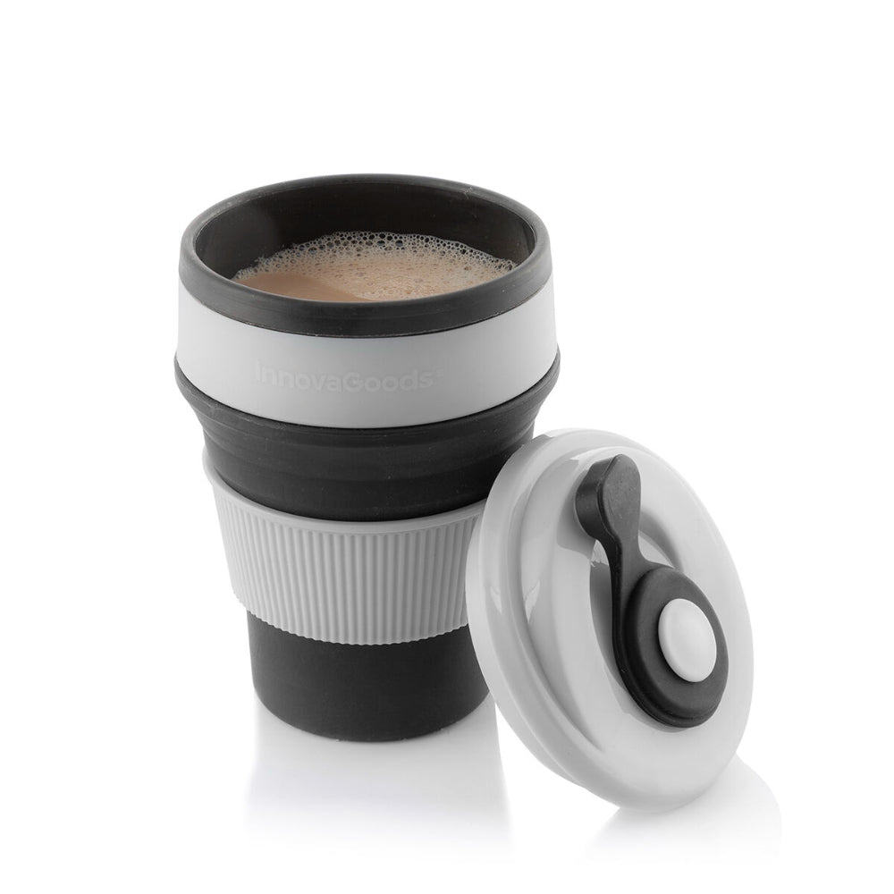 InnovaGoods Folding Silicone Cup Flahsie, V0103302