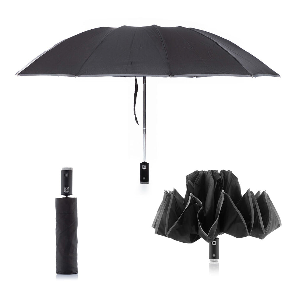 InnovaGoods Folding Inverted Umbrella With Led Folbrella, V0103609