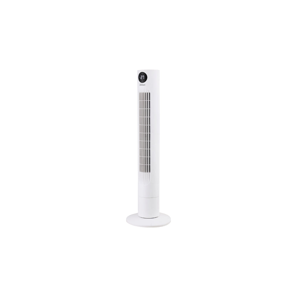 Zilan Tower Fan, 35.5-Inch, Remote Controls, Soft Touch Button With LED, 3 Speeds, ZLN1023