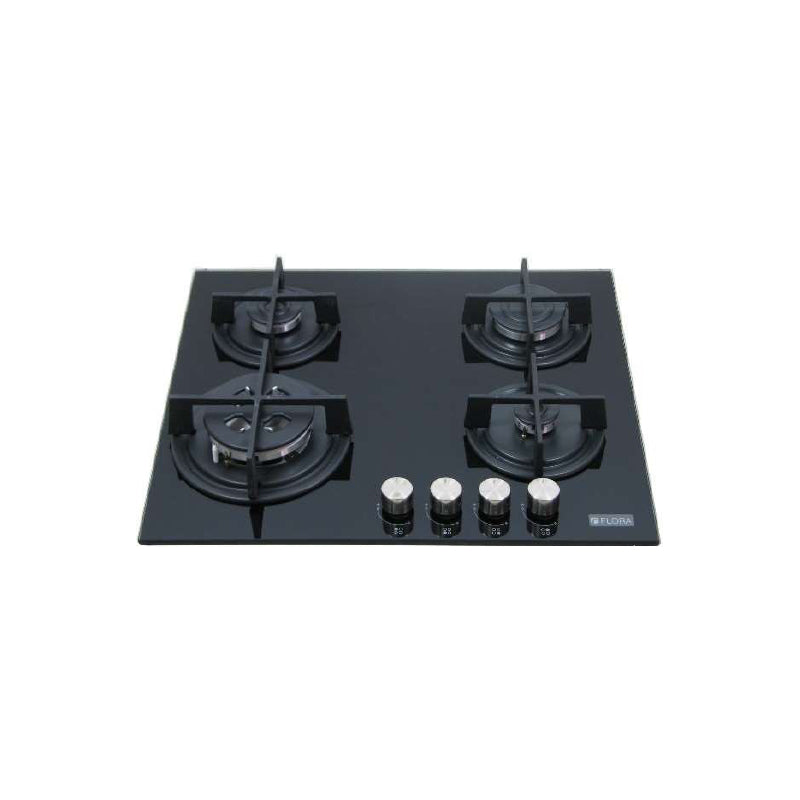 Flora FLBH10-CTSF-R64BC Built In hob 60cm Crystal Black.